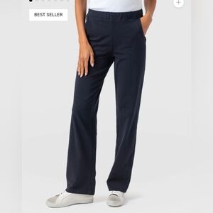 Saint + Sophia Apartment Pants Navy Sz 12 short